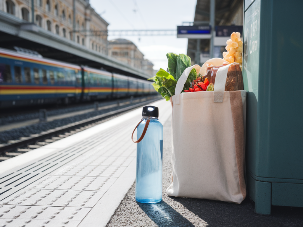 How to plan a zero-waste weekend trip in europe using only public transport and refill stations