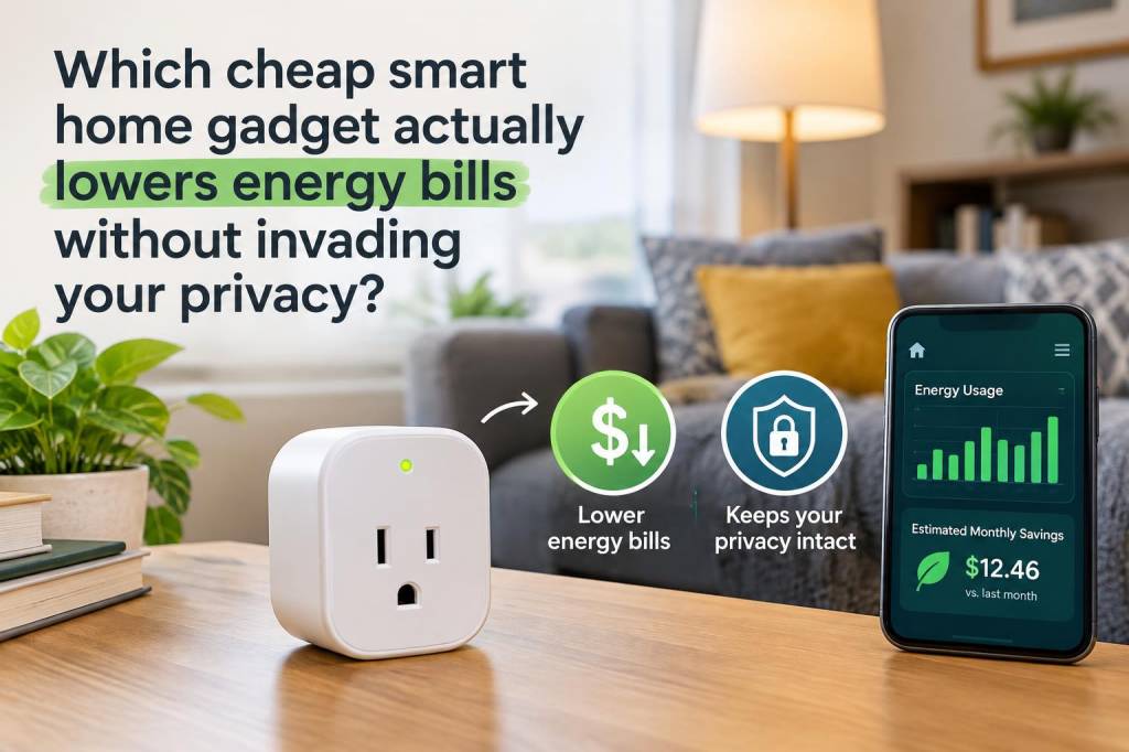 Which cheap smart home gadget actually lowers energy bills without invading your privacy