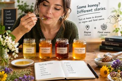 How to test honey at home to tell its region and floral source like a curious taster