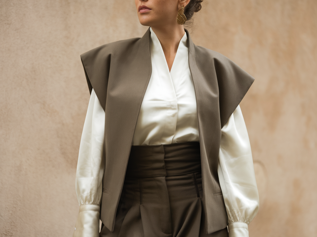 How to wear veste à épaulettes structurées pour femme: styling tips