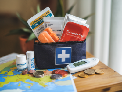 How to build a compact travel first-aid kit for common European trips and avoid pharmacy panic