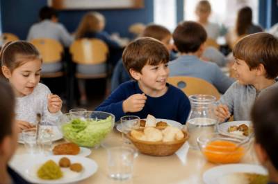 How french school lunches reflect local culture