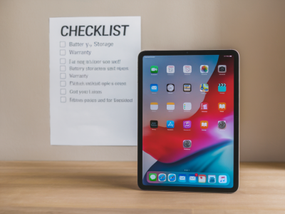 How to pick a refurbished ipad that lasts: a practical checklist for battery, storage, and warranty