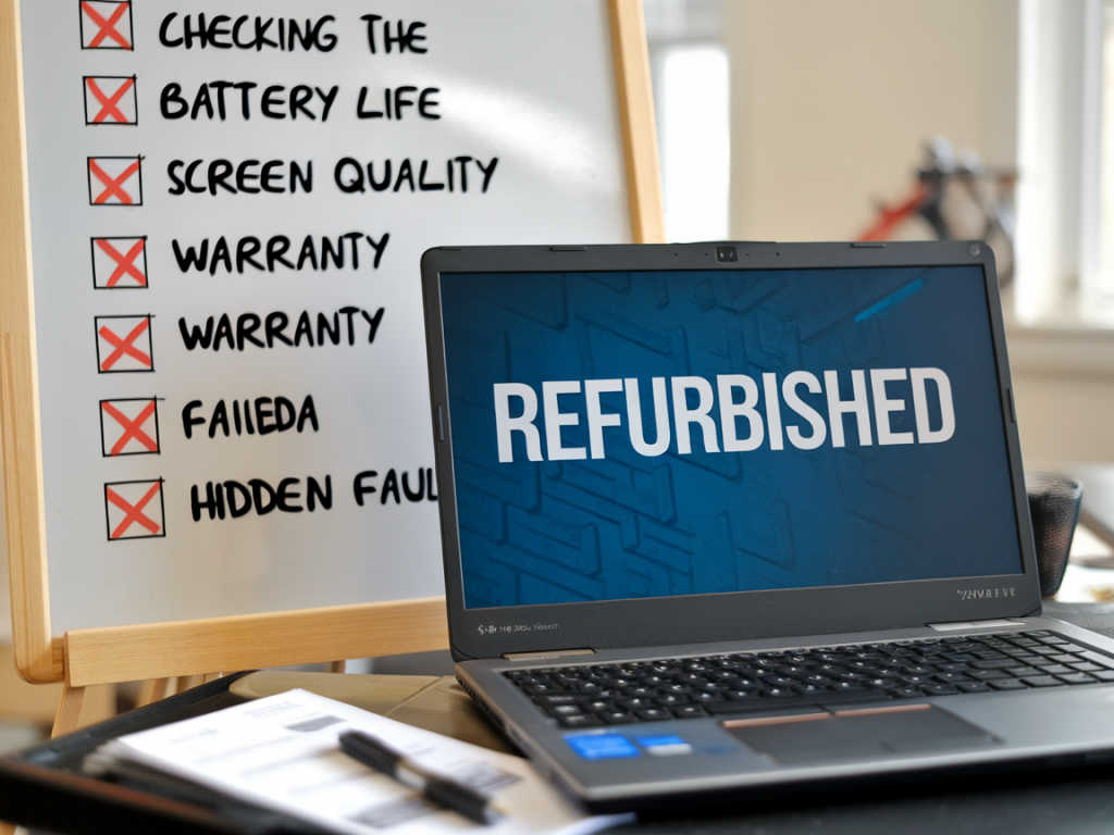 How to evaluate a refurbished laptop like a pro: a checklist for battery, screen, warranty and hidden faults